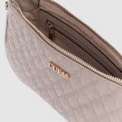 Guess Yarmilla DBL Pouch Crossbody, Taupe thumbnail