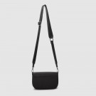 Lycke Flap Bag Levanger, Svart thumbnail