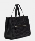 Guess Silvana 2 Comp Tote, Black thumbnail