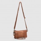 House of Sajaco Clutch Veske, Brun thumbnail