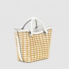 Guess Atalia Mini Tote, Natural/White thumbnail