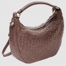 Adax Salerno Shoulder Bag Marlin, Taupe thumbnail