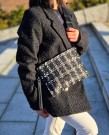 Lycke  Clutch Veske Sortland, Blackpattern thumbnail