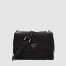 Guess Cresidia Convertible Crossbody Flap, Black thumbnail