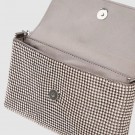 Guess Zalina Flap Clutch, Silver thumbnail