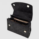 Guess Cresidia Convertible Crossbody Flap, Black thumbnail
