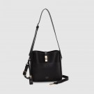 Lycke Shoulder Bag Kragerø, Svart thumbnail