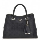 Guess Cresidia Society Satchel, Black thumbnail