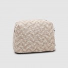 Lycke Toilet Bag Flora, Beige thumbnail