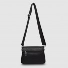 Duffy Flap Bag, Svart thumbnail