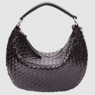 Adax Salerno Shoulder Bag Marlin, Dark Brown thumbnail
