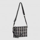 Lycke  Clutch Veske Sortland, Blackpattern thumbnail