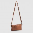 House of Sajaco Clutch Veske, Brun thumbnail
