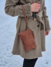 House of Sajaco Clutch Veske, Brun thumbnail