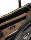 Guess Cresidia Society Satchel, Black thumbnail