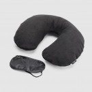 North Pioneer Neckpillow And Eyemask, Svart thumbnail