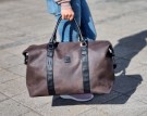 Lycke Stor Weekendbag/Reisebag, brun thumbnail
