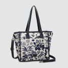 Lycke Tote Bag Flora, Blå thumbnail