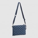 Lycke  Clutch Veske Sortland, Jeans thumbnail
