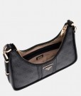 Guess Noreen Top Zip Shoulder Bag , Coal Logo thumbnail