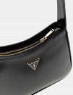 Guess Arnela Top Zip Shoulder Bag, Black thumbnail