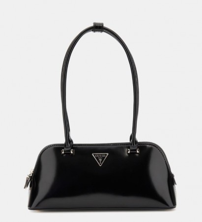 Guess Arnela Shoulder Satchel, Black