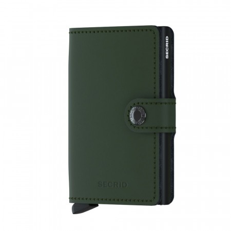 Secrid Miniwallet, Green-Black