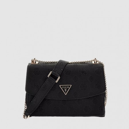 Guess Cresidia Convertible Crossbody Flap, Black