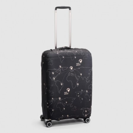 North Pioneer Suitcasecover Medium, Black