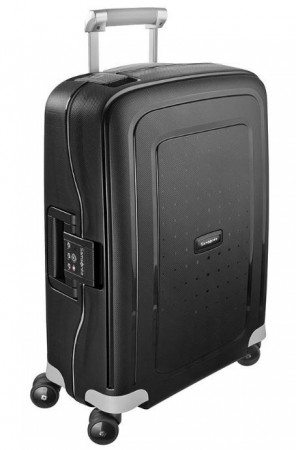 Samsonite S'Cure 55cm Cabin størrelse, Black. Fri frakt!