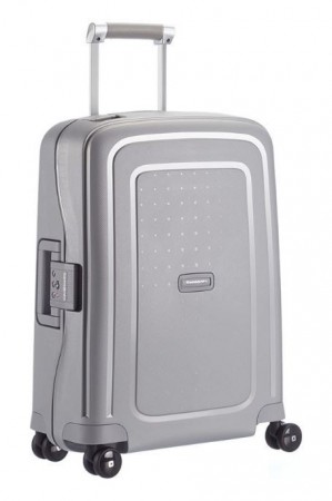 Samsonite S'Cure 55cm Cabin størrelse, Silver