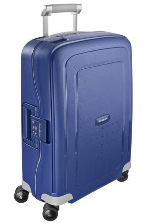 Samsonite S'Cure 55cm Cabin størrelse, Dark Blue.Fri frakt!