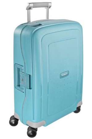 Samsonite S'Cure 55cm Cabin størrelse, Aqua Blue. Fri frakt!