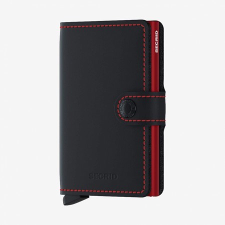Secrid Miniwallet, Black Red