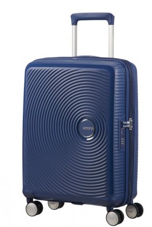 American Tourister Soundbox 55 cm Cabin størrelse, Midnight Navy