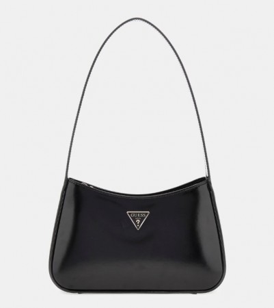 Guess Arnela Top Zip Shoulder Bag, Black