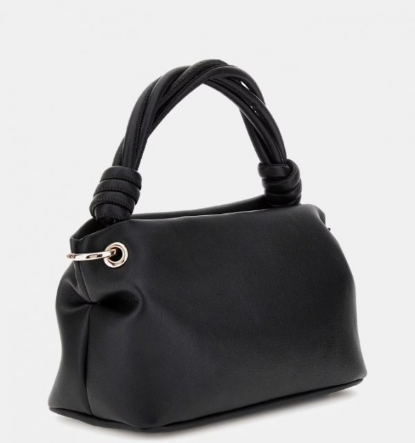 Guess Sansa Top Handle Crossbody, Black