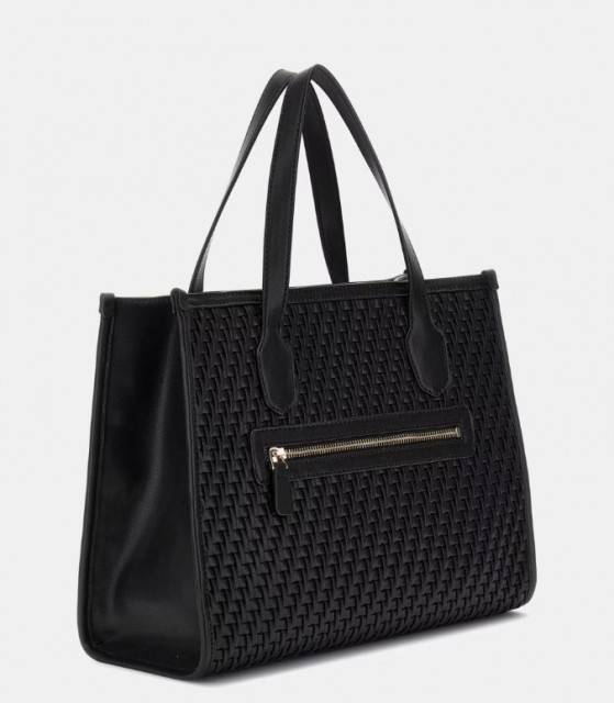 Guess Silvana 2 Comp Tote, Black