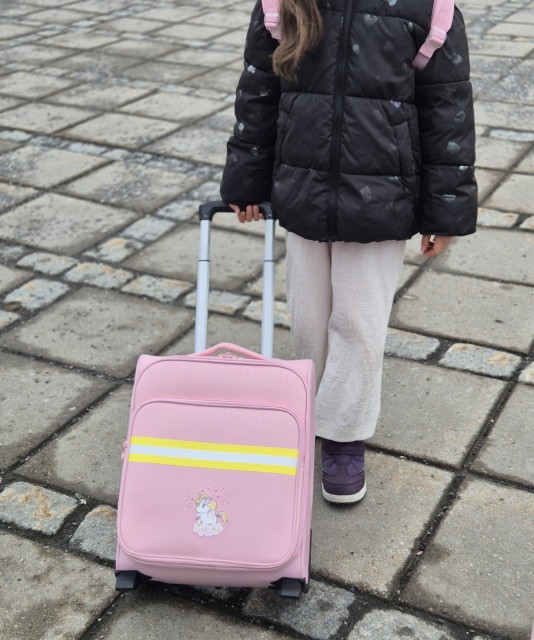 North Pioneer Suitcase Kids, Rosa