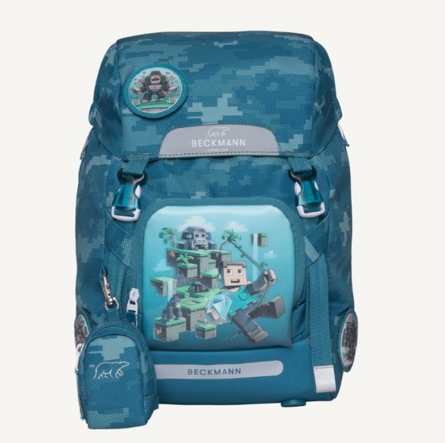 Beckmann Skolesekk Classic 22L, Jungle Game
