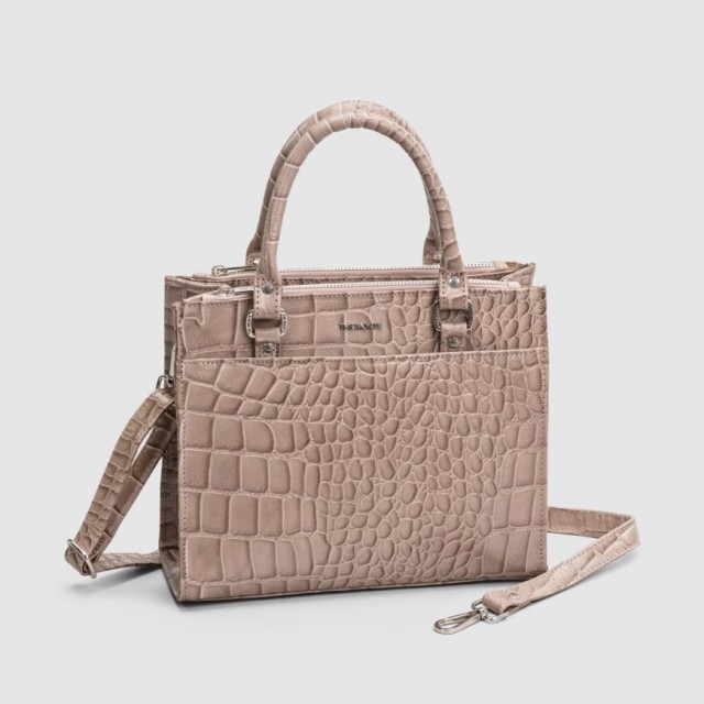 The Monte Handbag, Taupe