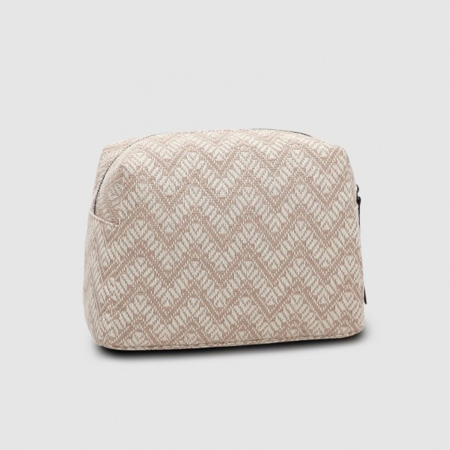 Lycke Toilet Bag Flora, Beige