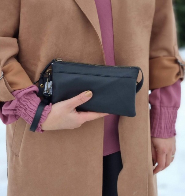 House of Sajaco Clutch, Svart