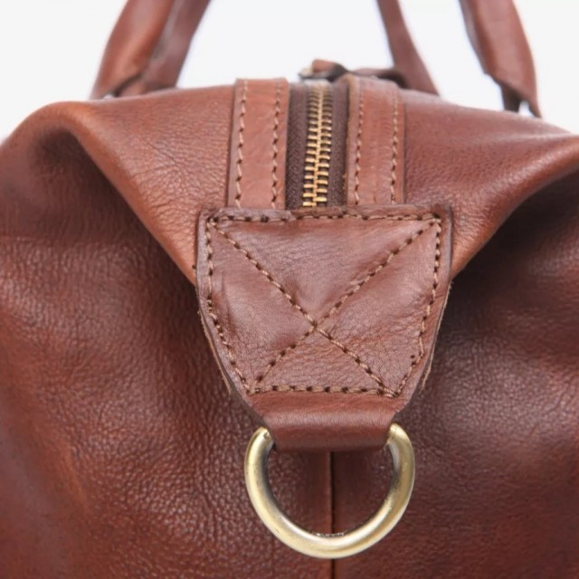 House of Sajaco  Weekend Bag, Cognac