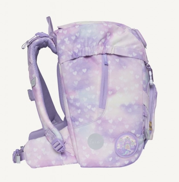 Beckmann Skolesekk Classic 22L, Unicorn Princess Purple