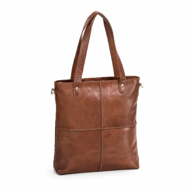 House Tote Bag, Cognac