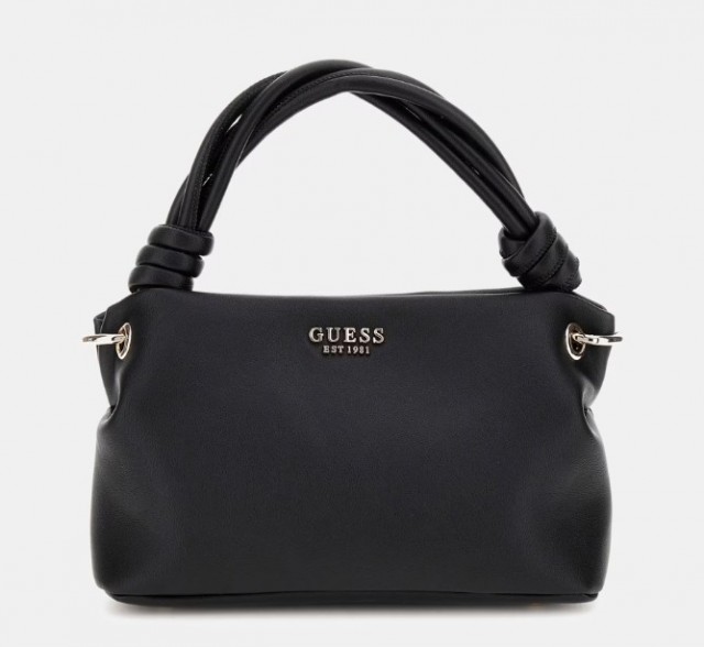 Guess Sansa Top Handle Crossbody, Black