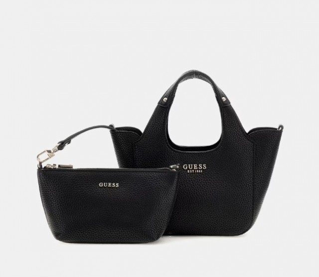 Guess Helina Mini Tote, Black