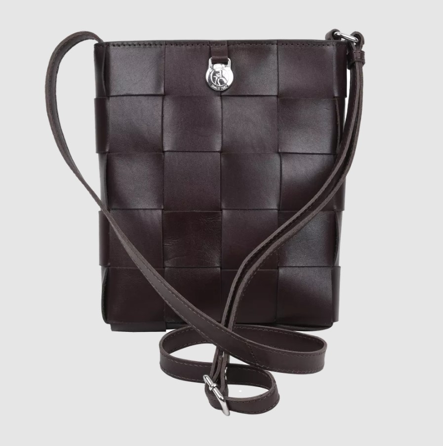 Adax Limona Shoulder Bag Zelda, Dark Brown