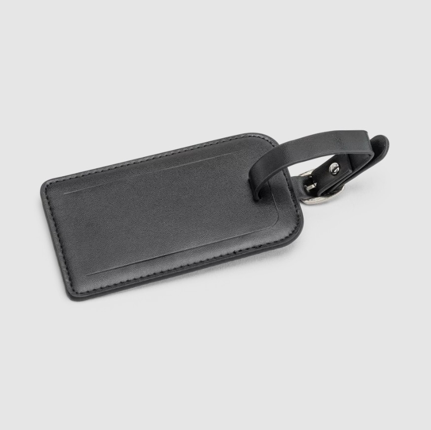 North Pioneer Luggagetag With Flap, Svart